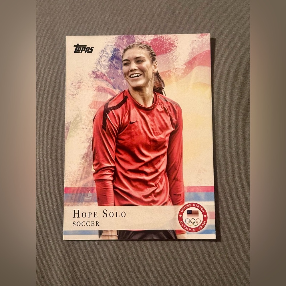 2012 Hope Solo Topps Card